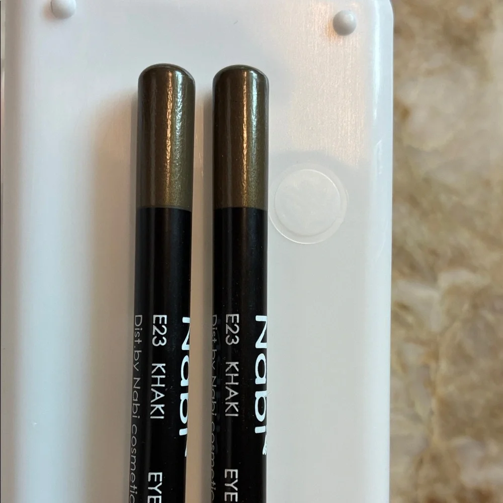 Nabi Khaki D23 Eyeliner Pencil Set of 2
